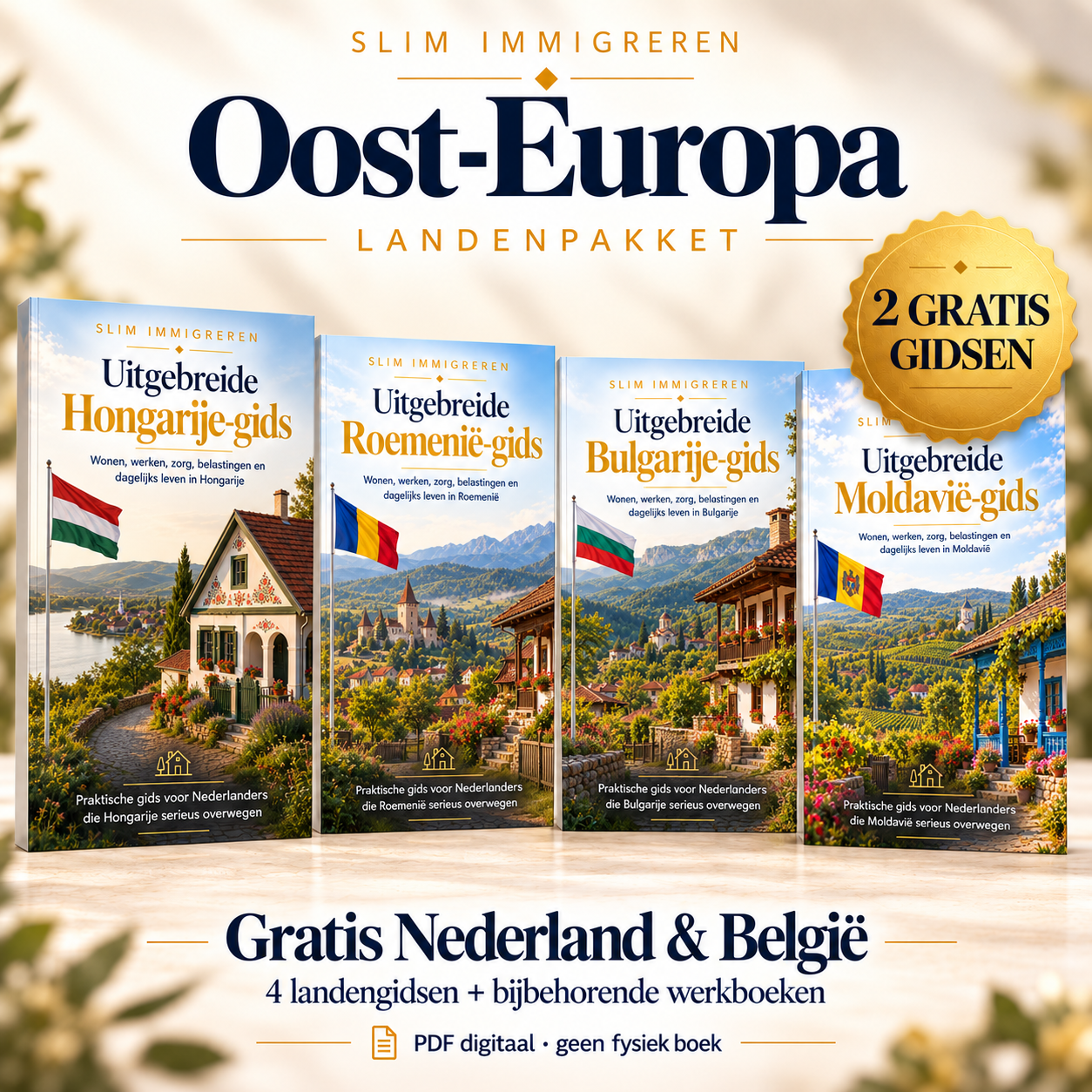 Landenpakket Oost-Europa – inclusief werkboeken