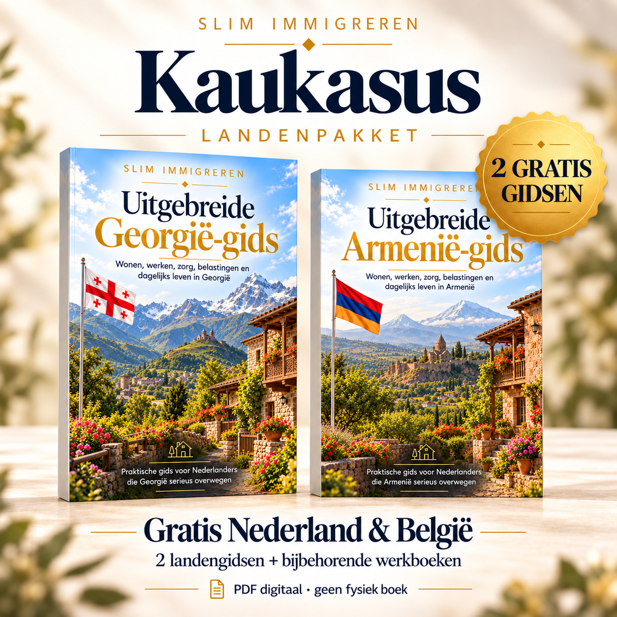 Landenpakket Kaukasus – inclusief werkboeken