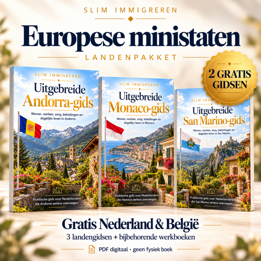 Landenpakket Europese ministaten – inclusief werkboeken