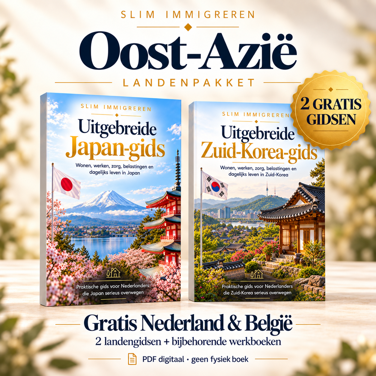 Landenpakket Oost-Azië – inclusief werkboeken