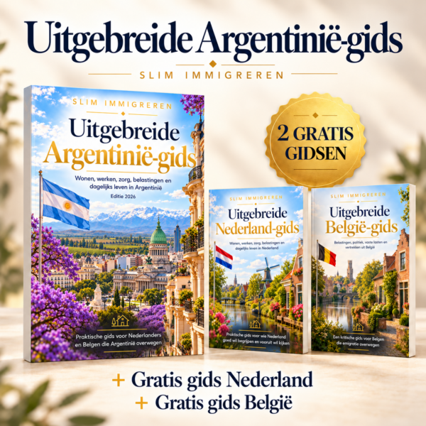 Emigratiegids Argentinië 2026 + 2 gratis gidsen