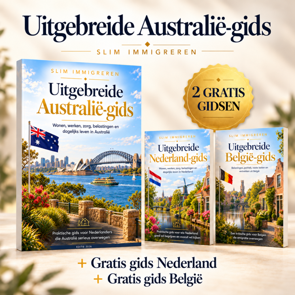 Emigratiegids Australië 2026 + 2 gratis gidsen