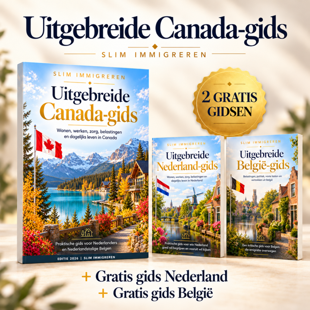 Emigratiegids Canada 2026 + 2 gratis gidsen
