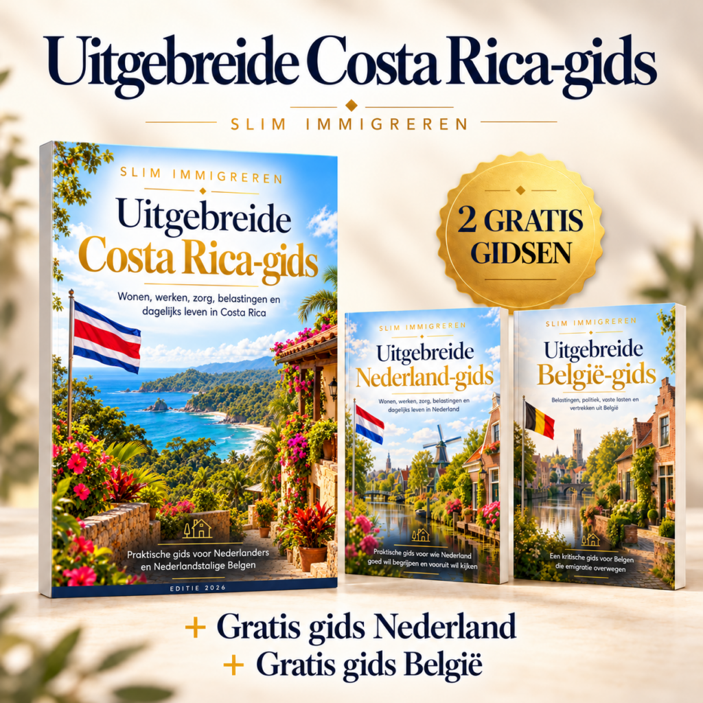 Emigratiegids Costa Rica 2026 + 2 gratis gidsen