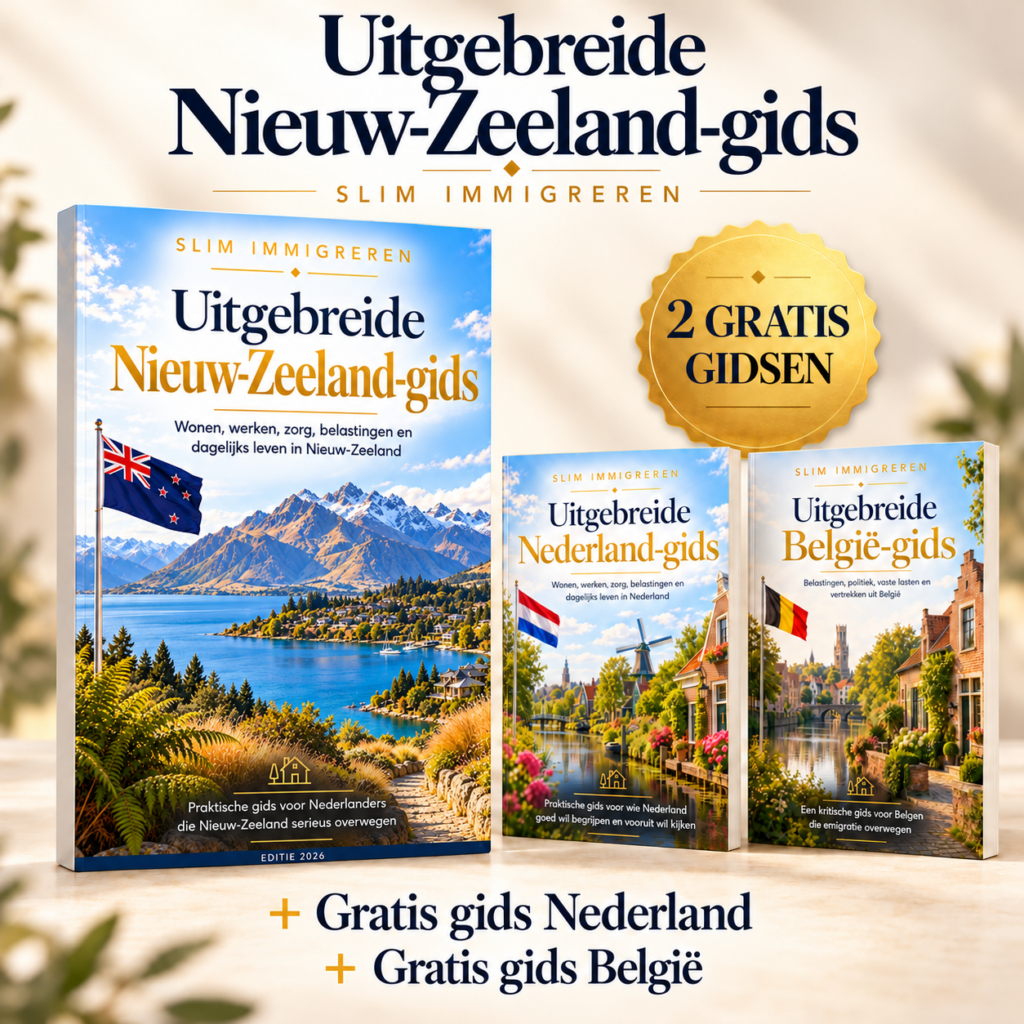 Emigratiegids Nieuw-Zeeland 2026 + 2 gratis gidsen