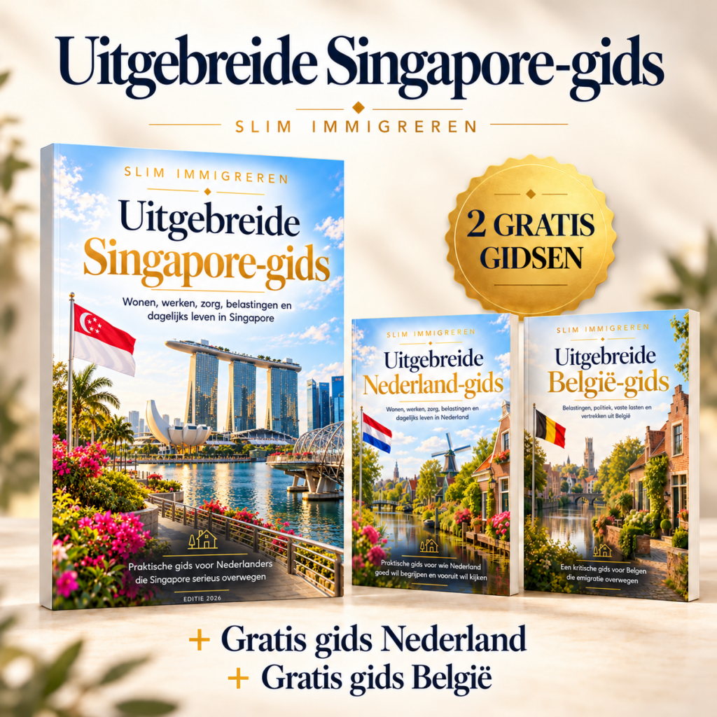 Emigratiegids Singapore 2026 + 2 gratis gidsen