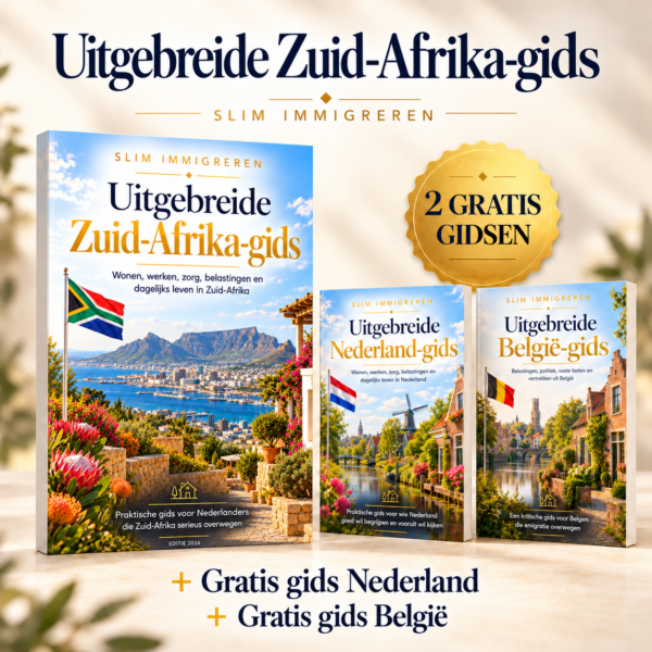 Emigratiegids Zuid-Afrika 2026 + 2 gratis gidsen