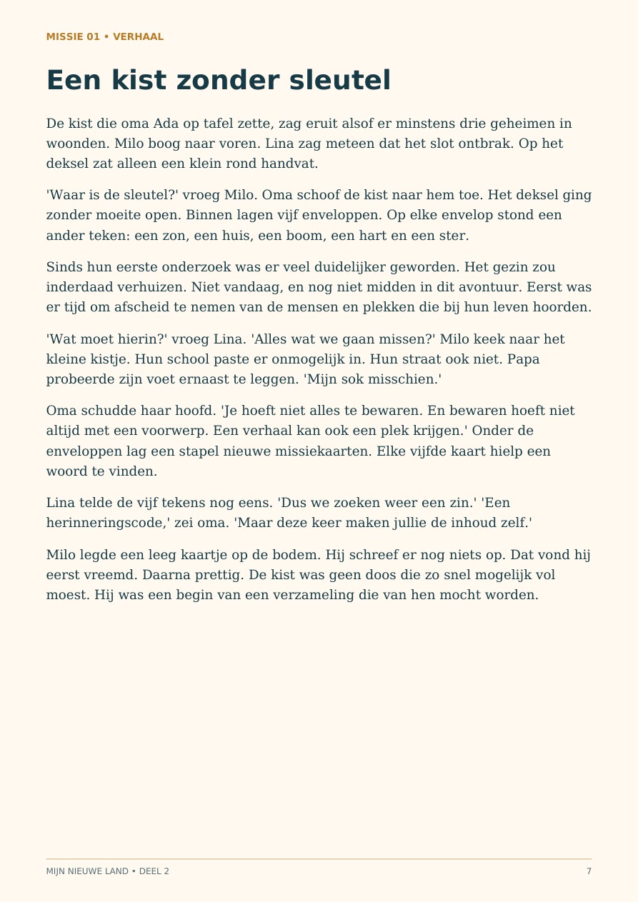 De herinneringscode – Mijn nieuwe land deel 2 - Afbeelding 3