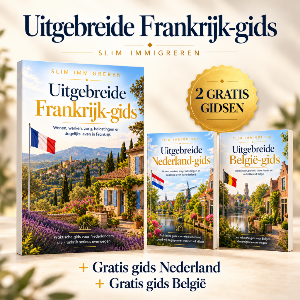 Emigratiegids Frankrijk 2026 + 2 gratis gidsen