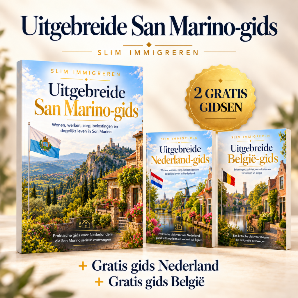 Emigratiegids San Marino 2026 + 2 gratis gidsen
