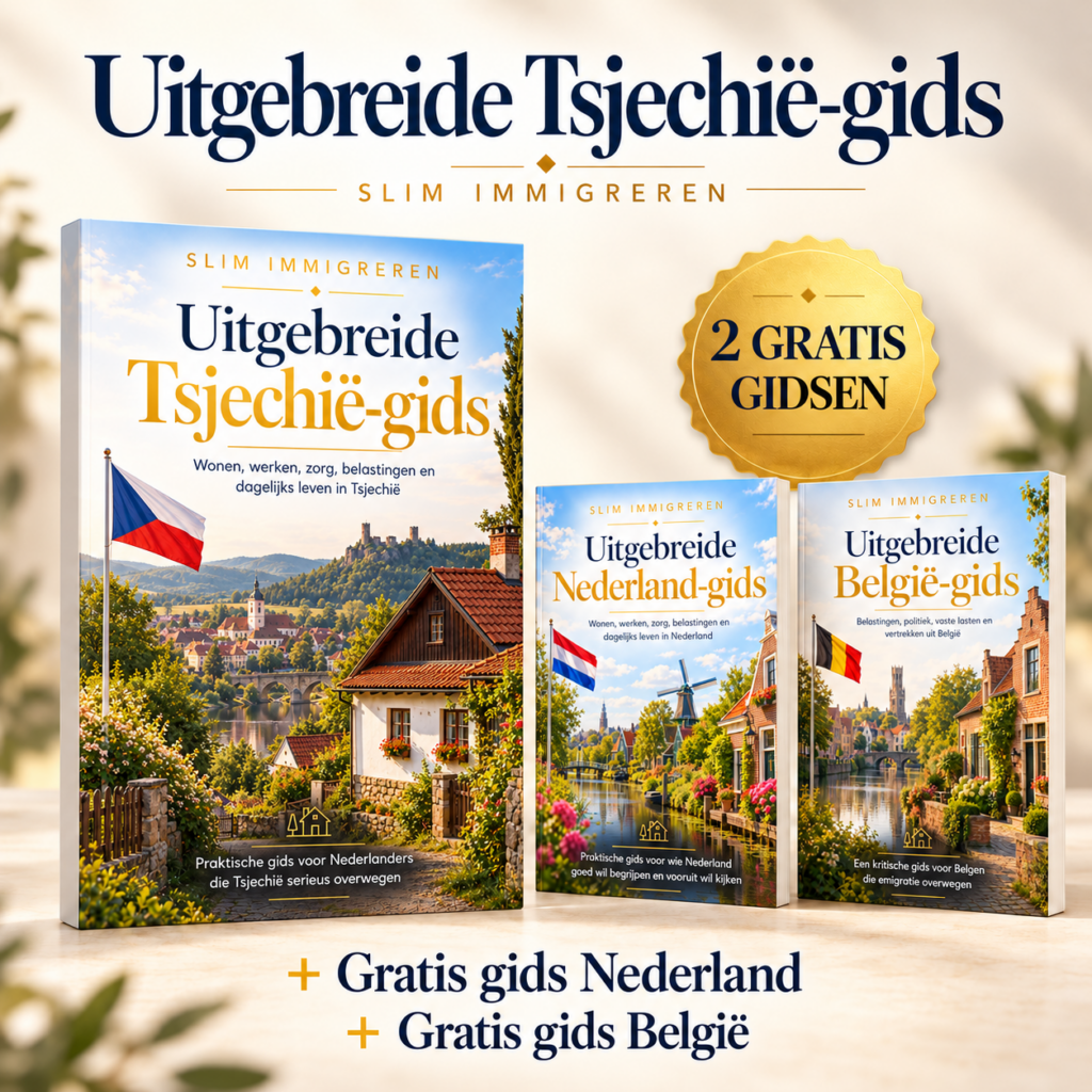 Emigratiegids Tsjechië 2026 + 2 gratis gidsen