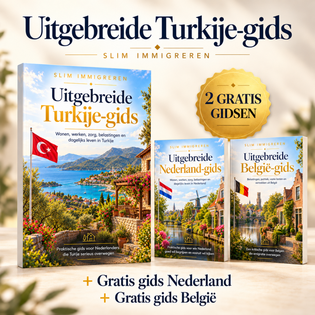 Emigratiegids Turkije 2026 + 2 gratis gidsen