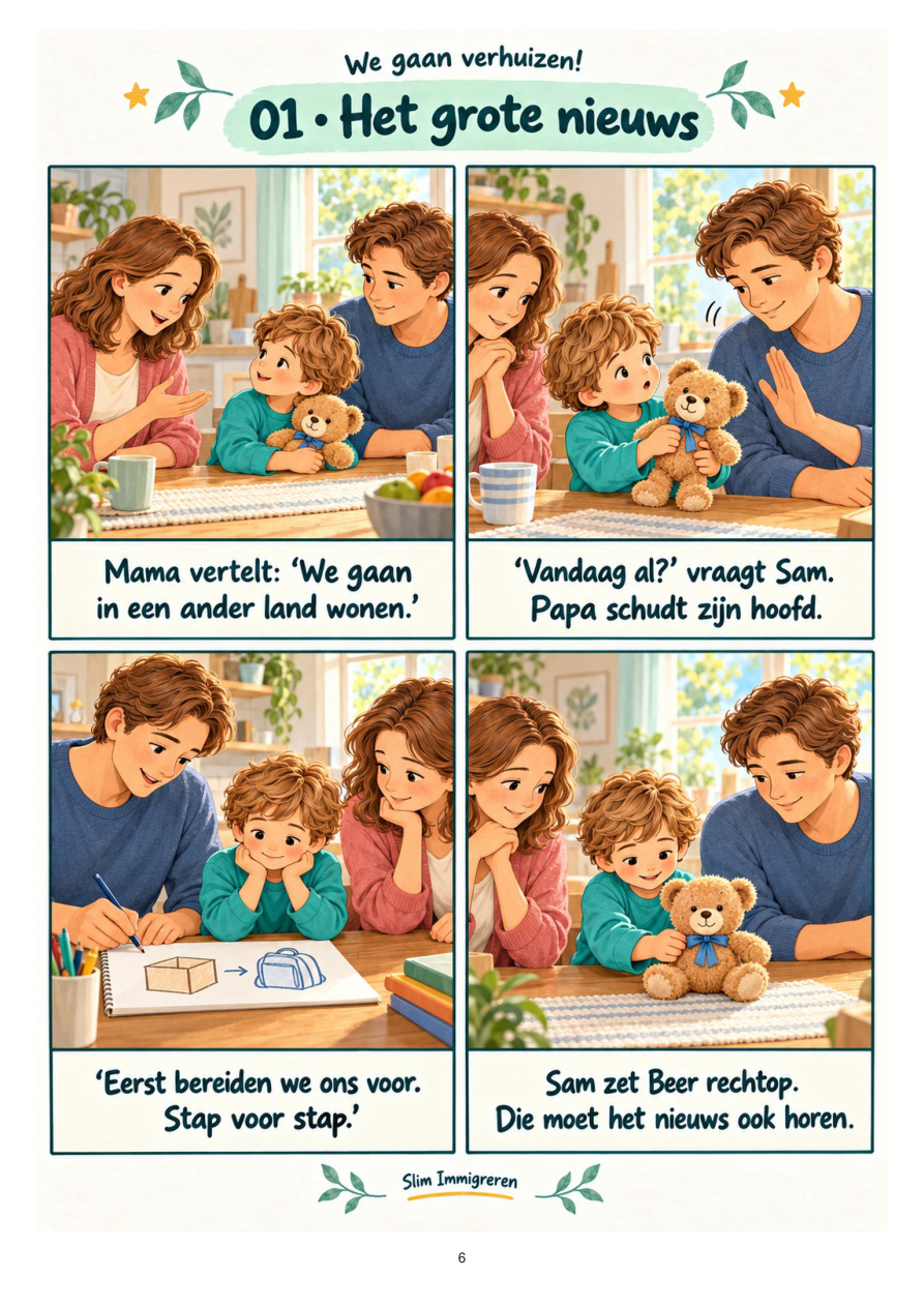 We gaan verhuizen! – kinderboek deel 1 (PDF) - Afbeelding 3
