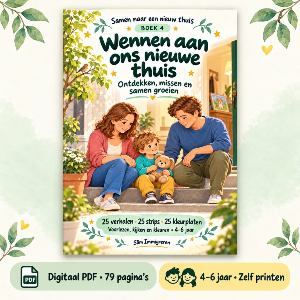 Wennen aan ons nieuwe thuis – kinderboek deel 4 (PDF)