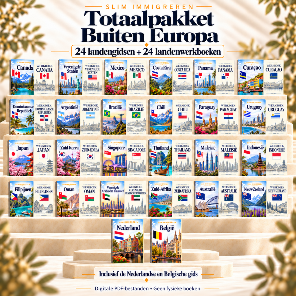 Totaalpakket Buiten Europa – 24 landengidsen met werkboeken